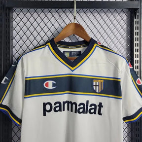 Camisa Parma Retrô Away 02/03 - Torcedor Masculina Branca - Netmantos