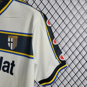 Camisa Parma Retrô Away 02/03 - Torcedor Masculina Branca - Netmantos