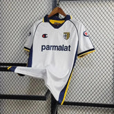 Camisa Parma Retrô Away 2003/04 - Torcedor Masculina Branca - Netmantos