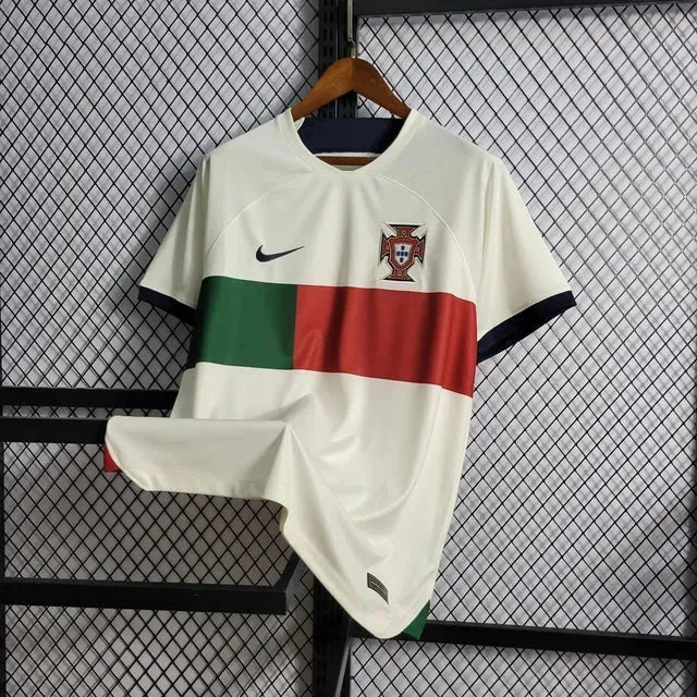 Camisa Portugal Away 22/23 - Torcedor Masculina Branca - Netmantos