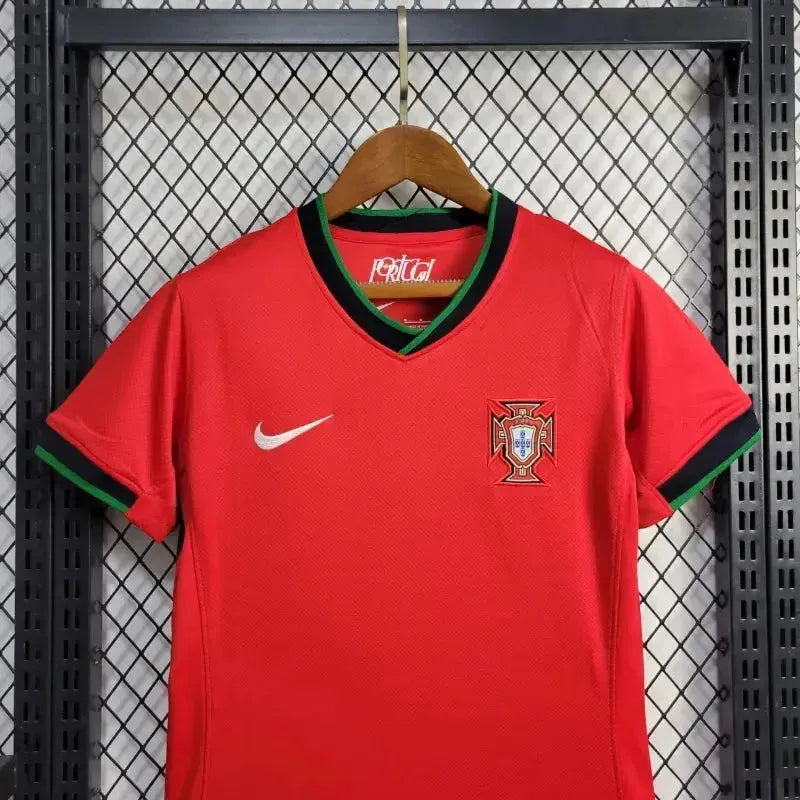 Camisa Portugal Home 24/25 - Torcedor Feminina Vermelha - Netmantos