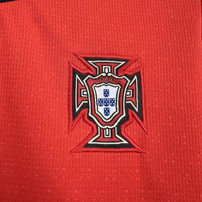 Camisa Portugal Home 25/26 - Torcedor Infantil Vermelha - Netmantos