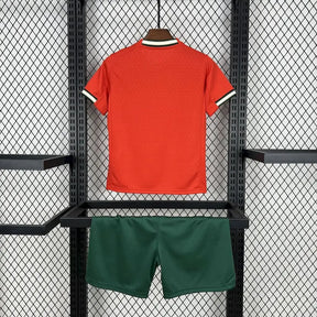 Camisa Portugal Home 25/26 - Torcedor Infantil Vermelha - Netmantos