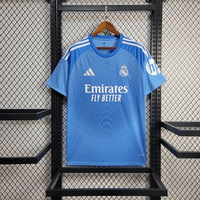 Real Madrid Goalkeeper Shirt 25/26 - Men's Fan Blue