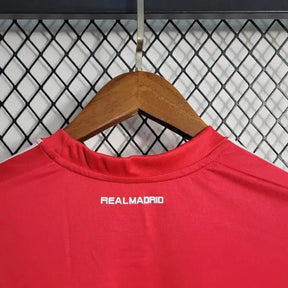 Camisa Real Madrid Away Retrô 2011/12 - Torcedor Masculina Vermelha Manga Longa - Netmantos