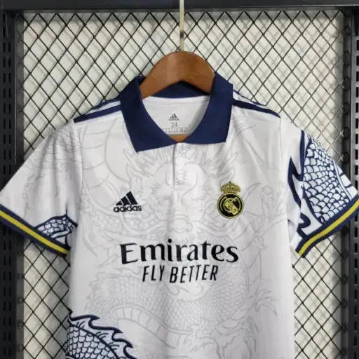 Camisa Real Madrid Edição Especial 23/24 - Torcedor Infantil Branca - Netmantos
