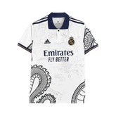 Real Madrid Hello Kitty Chinese Dragon 24/25 Shirt - Men's White Fan Shirt