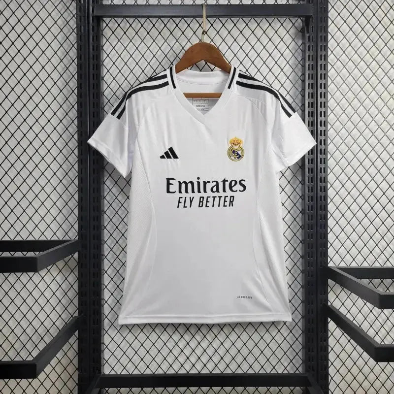 Camisa Real Madrid Home 24/25 - Torcedor Feminina Branca - Netmantos