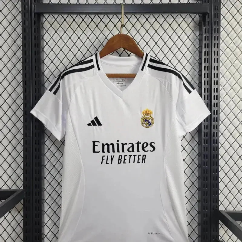 Camisa Real Madrid Home 24/25 - Torcedor Feminina Branca - Netmantos