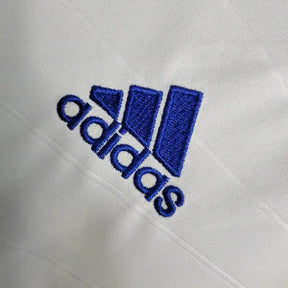 Camisa Real Madrid Home Retrô 2010/11 - Torcedor Masculina Branca Manga Longa - Netmantos