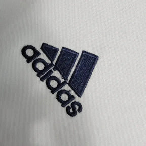 Camisa Real Madrid Main Retrô 2016/17 - Torcedor Masculina Branca Manga Longa - Netmantos