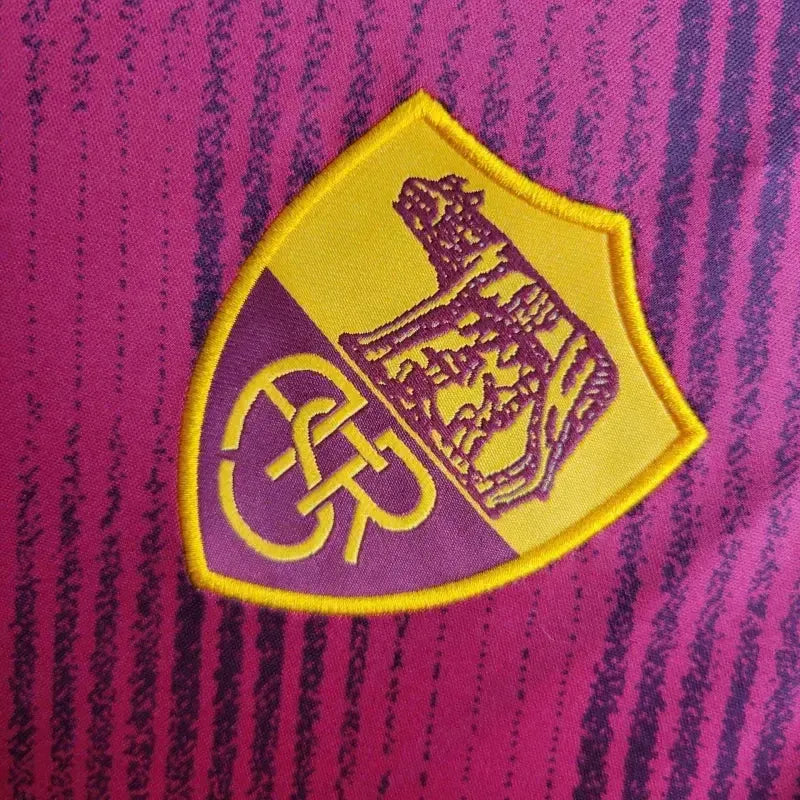 Camisa Roma Home 24/25 - Torcedor Masculina Vermelha - Netmantos