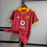 Camisa Roma Home 24/25 - Torcedor Masculina Vermelha - Netmantos