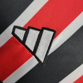 Camisa São Paulo Away 23/24 - Torcedor Infantil Preta e Vermelha - Netmantos