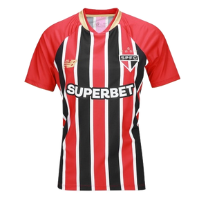 Sao Paulo Away Shirt 25/26 - Women's Fan Red