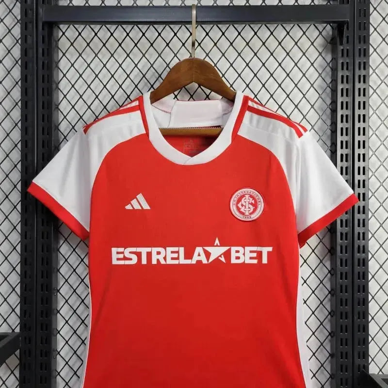 Camisa Sport Club Internacional Home 24/25 - Torcedor Feminina Vermelha - Netmantos