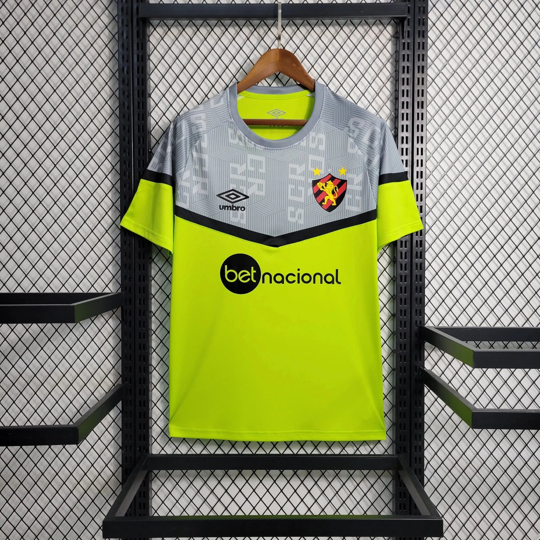 Camisa Sport Club Recife Treino 23/24 - Torcedor Masculina Verde - Netmantos