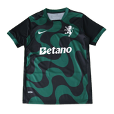 Sporting Third Away Shirt 25/26 - Men's Fan Black and Green