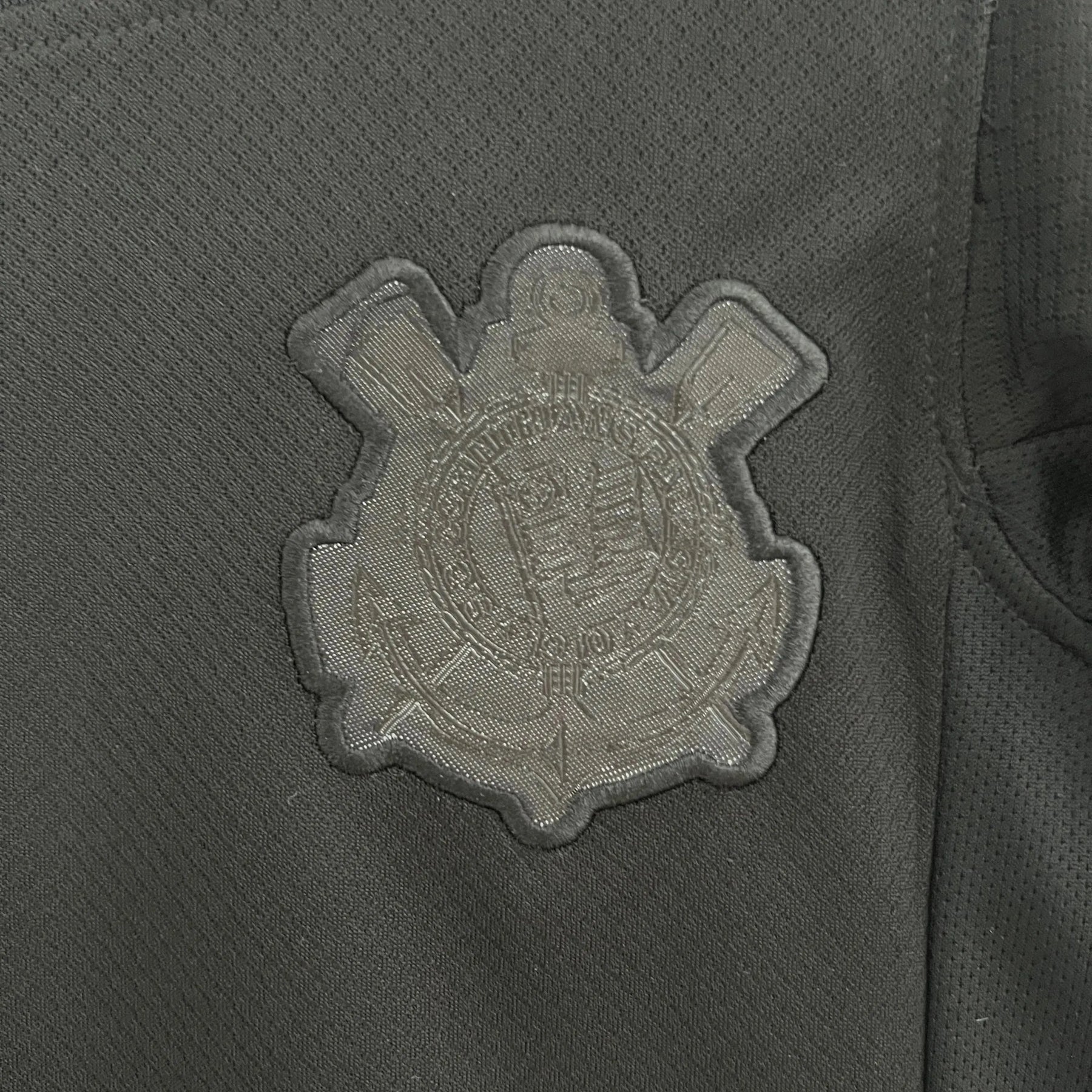 Camisa Timão Away 24/25 - Torcedor Infantil Preta - Netmantos