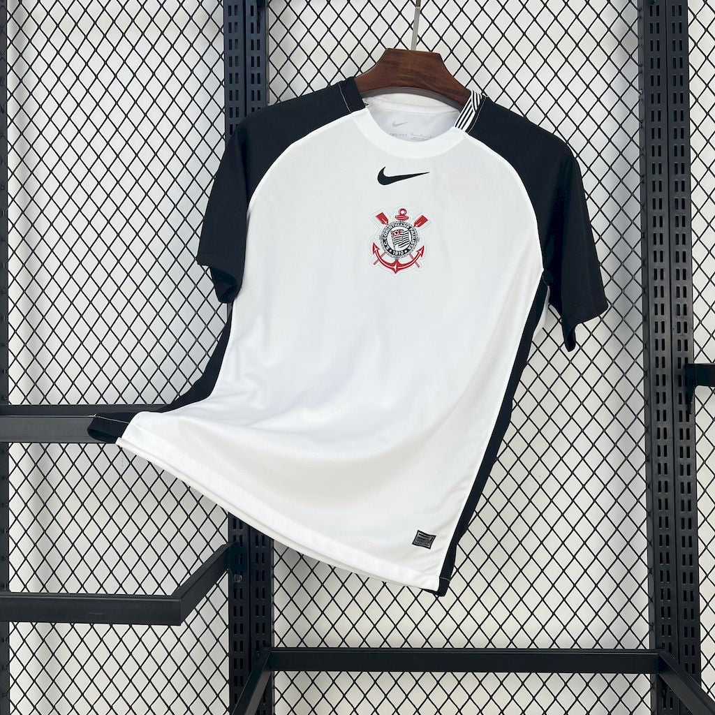 Timão Home Shirt 25/26 - Men's White Fan Shirt
