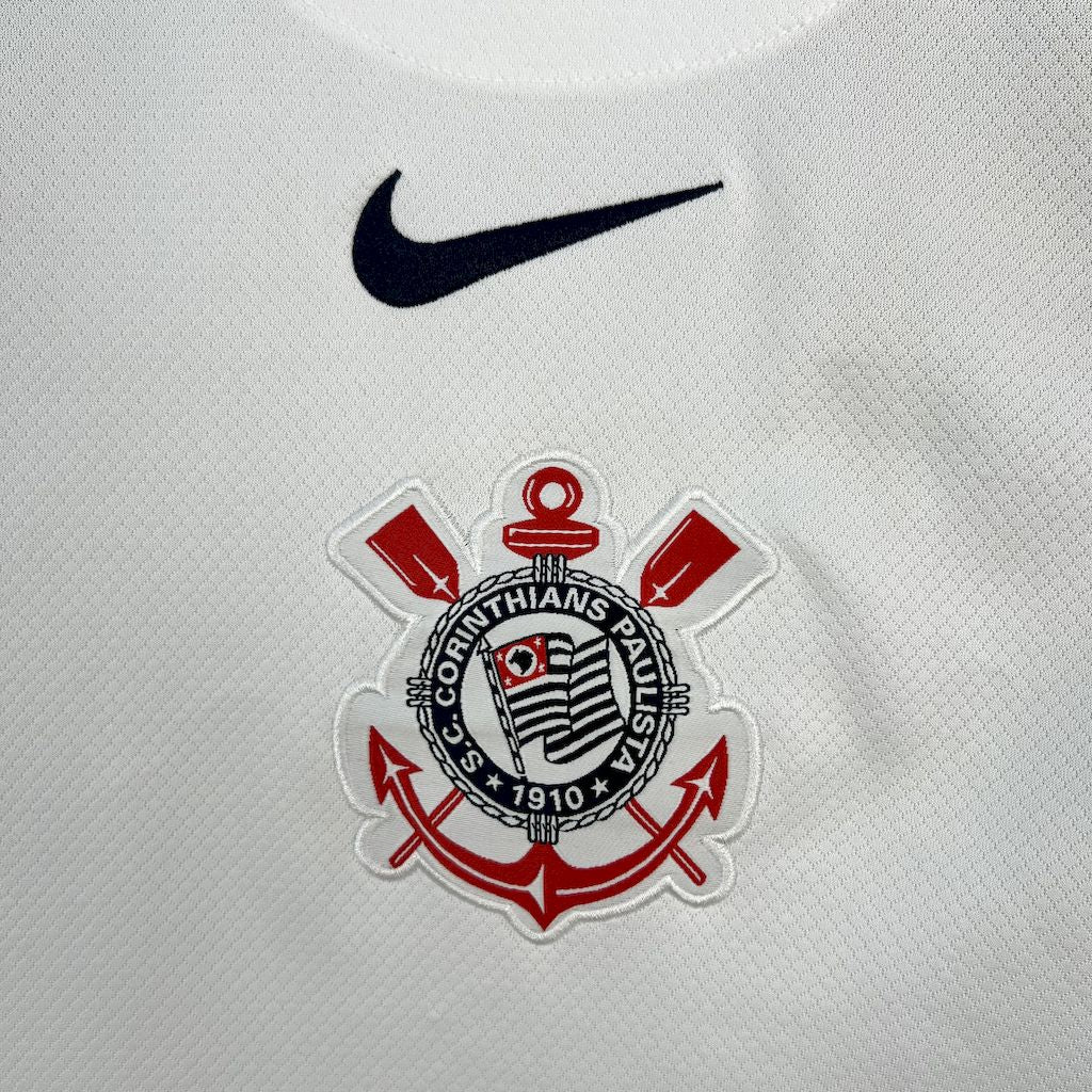 Timão Home Shirt 25/26 - Men's White Fan Shirt