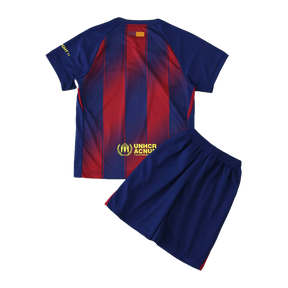 Barcelona Home Shirt 25/26 - Kids Fan