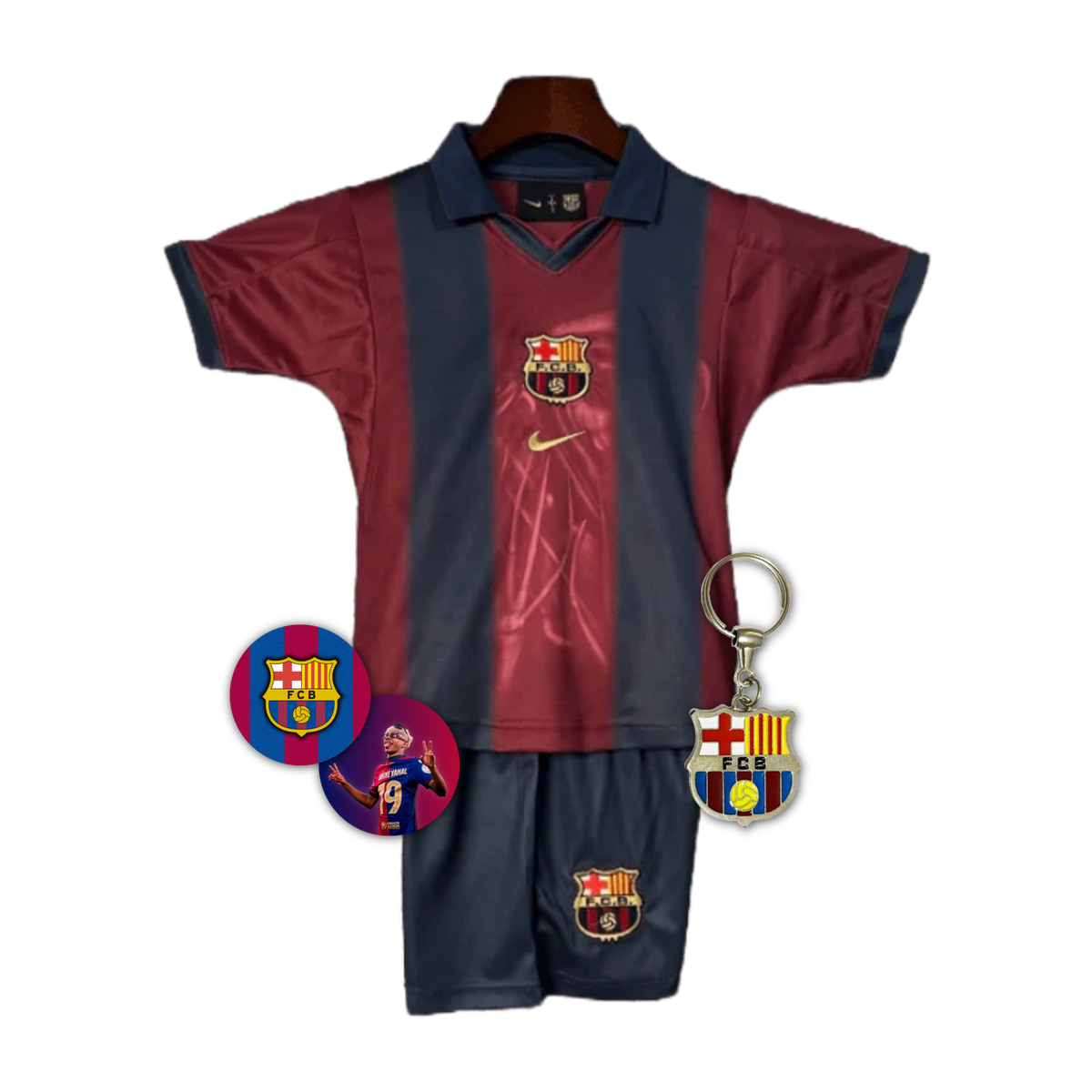 Barcelona TRAVIS SCOTT Home Retro Shirt 2000/01 - Kids Fan Shirt