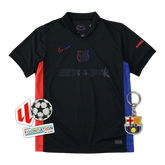 Barcelona TRAVIS SCOTT Away 24/25 Shirt - Men's Fan Black