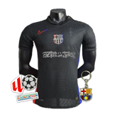 Barcelona TRAVIS SCOTT Away 24/25 Shirt - Mens Player Black