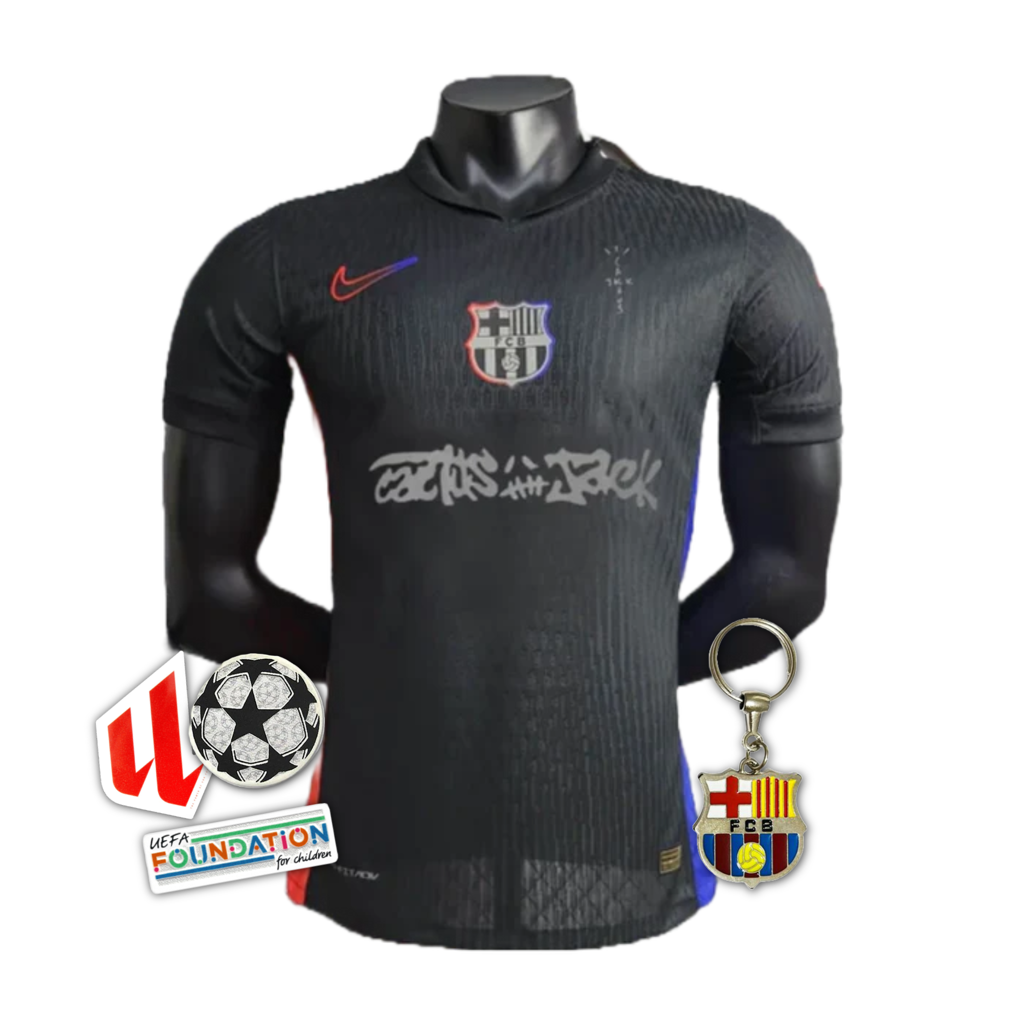 Barcelona TRAVIS SCOTT 24/25 Away Authentic Shirt