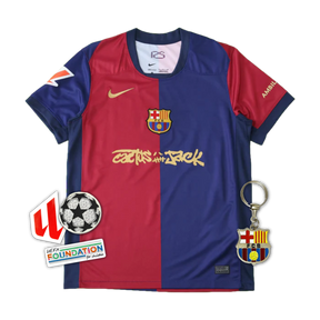 Barcelona TRAVIS SCOTT Home 24/25 Shirt - Men's Fan Shirt