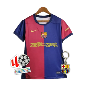Barcelona TRAVIS SCOTT Home 24/25 Shirt - Women's Fan Shirt