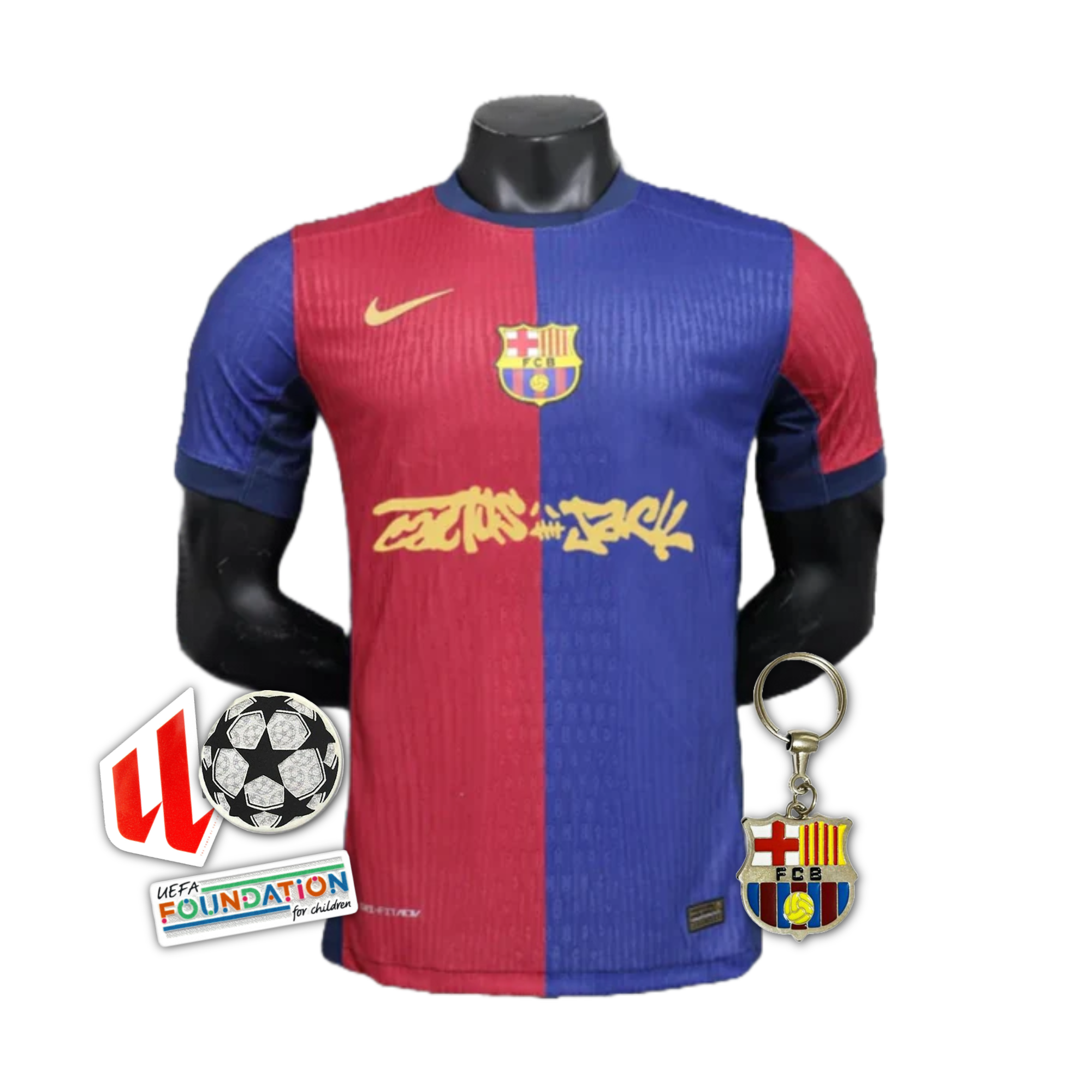 Barcelona TRAVIS SCOTT 24/25 Home Authentic Shirt