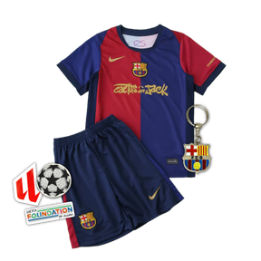 Barcelona TRAVIS SCOTT Home 24/25 Shirt - Kids Fan