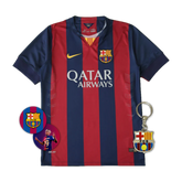 Barcelona Retro Home Shirt 2014/15 - Men's Fan Shirt