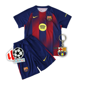 Barcelona Home Shirt 25/26 - Kids Fan