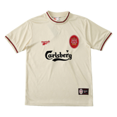 Liverpool Retro Away Shirt 1996/97 - Men's Supporter Beige