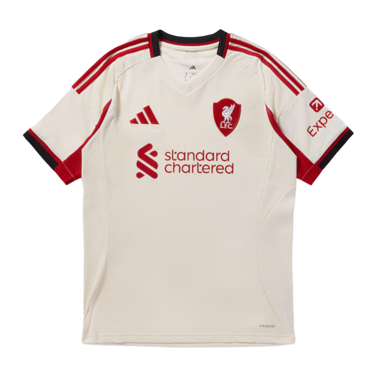 Liverpool Away Shirt 25/26 - Men's White Fan Shirt