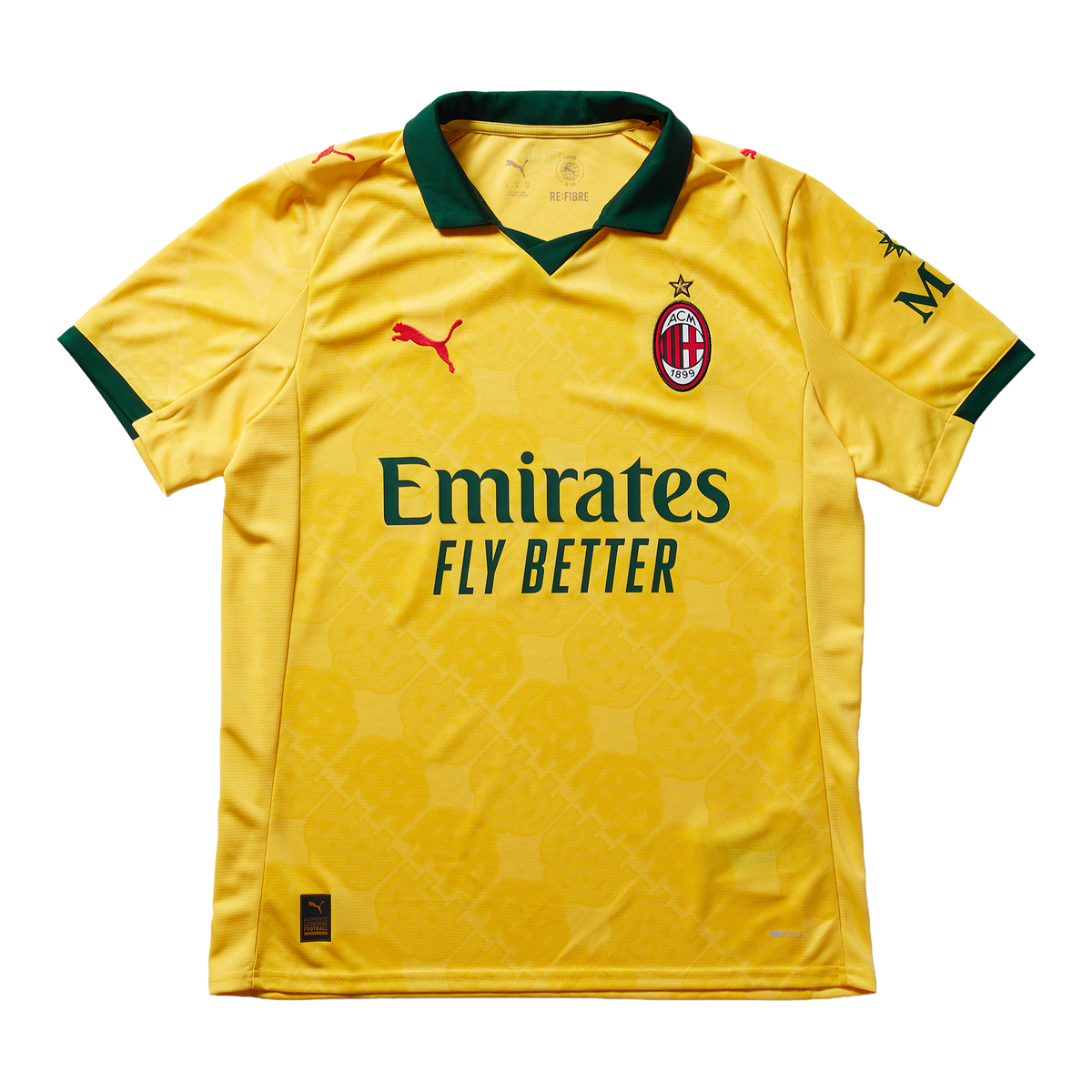 Terza maglia da trasferta del Milan 25/26 - Giallo tifoso uomo