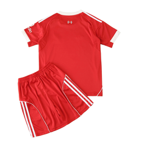 Liverpool Home Shirt 25/26 - Kids Fan Shirt Red