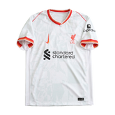 Liverpool Away II Shirt 24/25 - Men's White and Red Fan Shirt