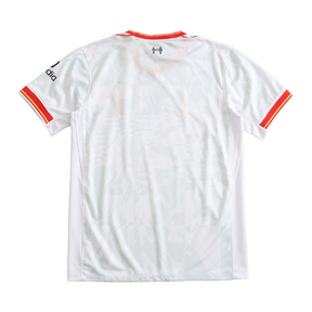 Liverpool Away II Shirt 24/25 - Men's White and Red Fan Shirt