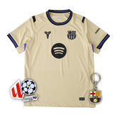 Maglia Barcellona Away Kobe Bryant 25/26 - Giallo Tifoso Uomo