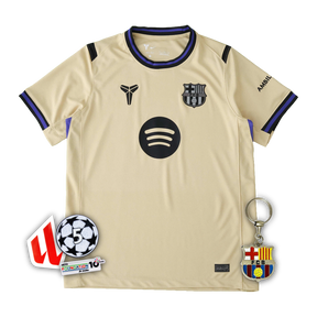Maglia Barcellona Away Kobe Bryant 25/26 - Giallo Tifoso Uomo