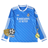 Real Madrid Third Away Shirt 25/26 - Men's Fan Long Sleeve