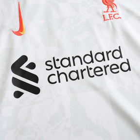 Liverpool Away II Shirt 24/25 - Men's White and Red Fan Shirt