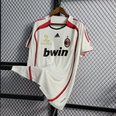 Camisa AC Milan Away Retrô 2006/07 - Torcedor Masculina Branca - Netmantos