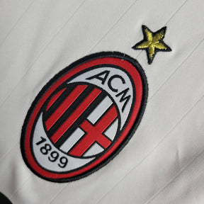 Camisa AC Milan Away Retrô 2006/07 - Torcedor Masculina Branca - Netmantos