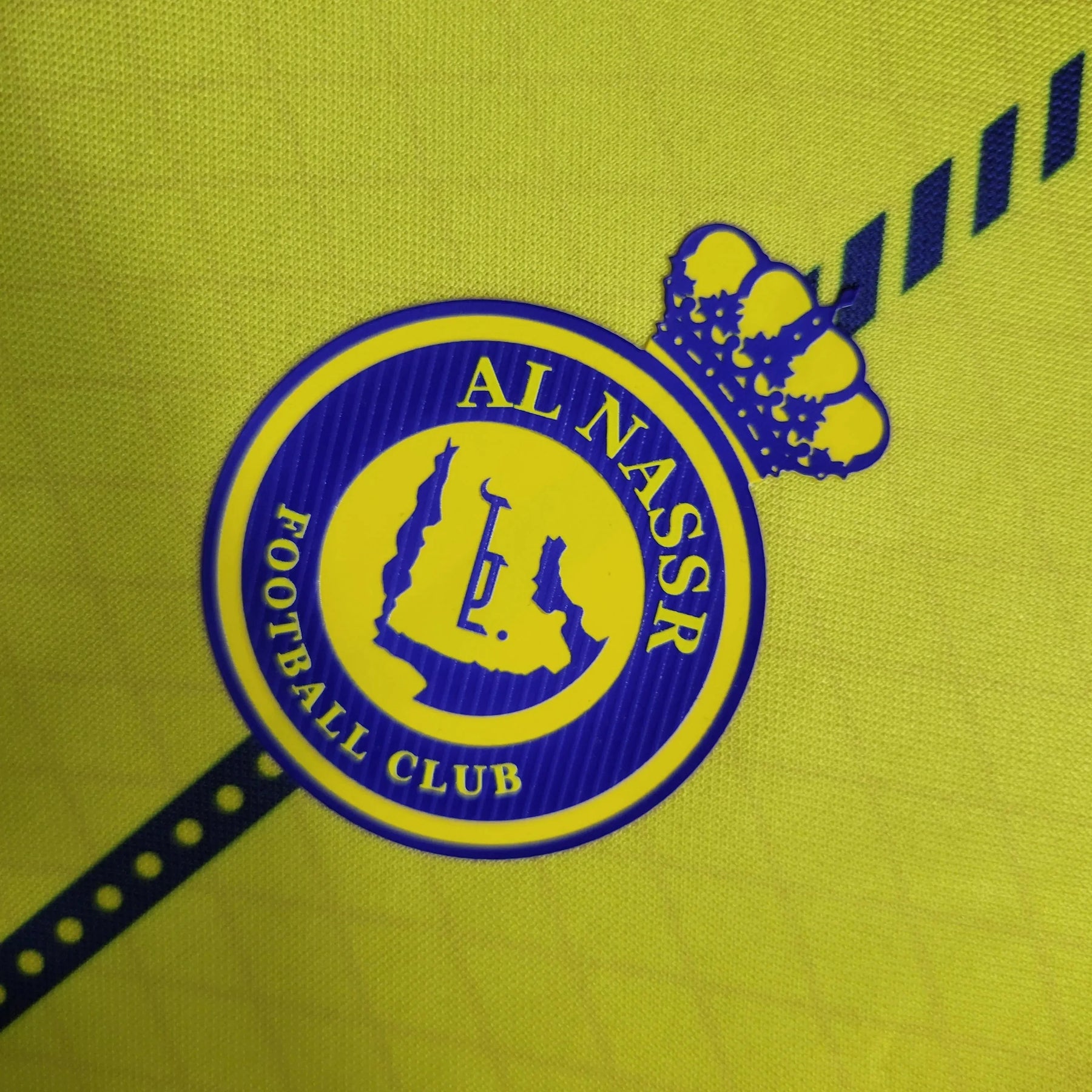 Camisa Al-Nassr Home 23/24 - Torcedor Masculina Amarela - Netmantos