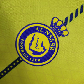 Camisa Al-Nassr Home 23/24 - Torcedor Masculina Amarela - Netmantos